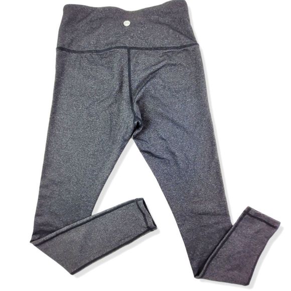 Queenieke & Athletic Running Tights Leggings Heathered Gray Size 4/6 - Picture 2 of 7